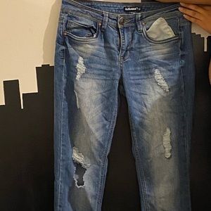 Distressed Dollhouse Jeans